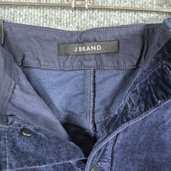 NWT J Brand Natasha Sky High Skinny Night Out Velvet Pants 31 - Picture 4 of 8
